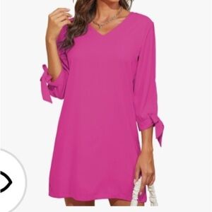 Summer finest lined dress bundled with Victoria Leland Designs bracelet